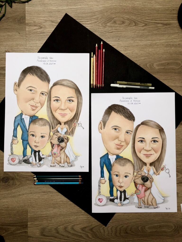 komplet karykatur
