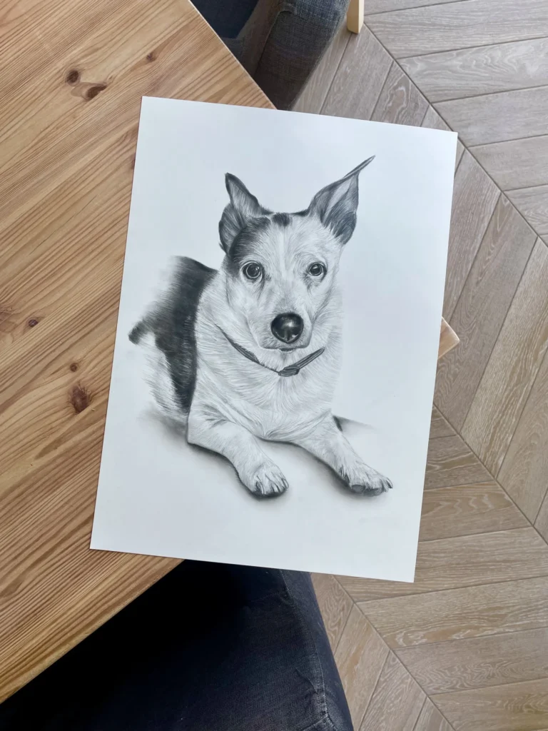 portret pieska